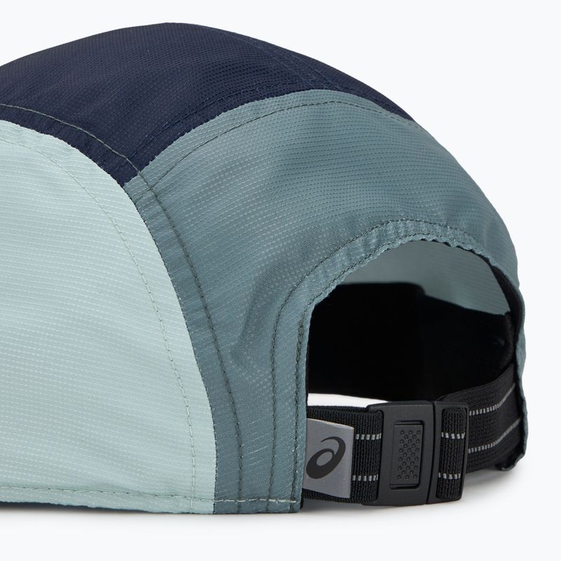 ASICS 5 Panel éjfél/len rock/monument kék baseball sapka 4