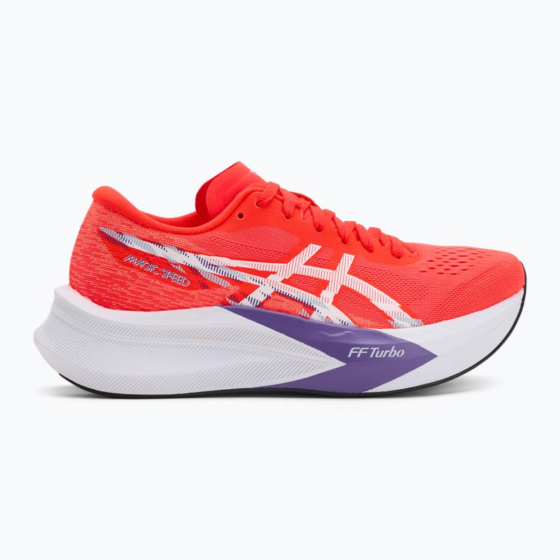 ASICS Magic Speed 4 flash piros/fehér női futócipő 2