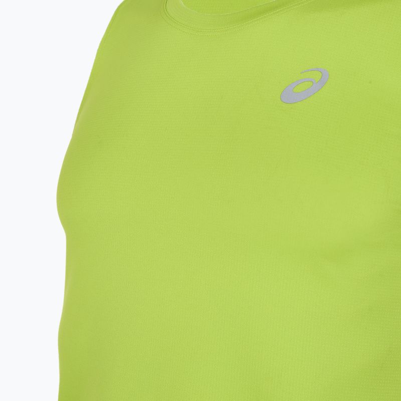 Férfi ASICS Core Singlet futópóló neon lime 7