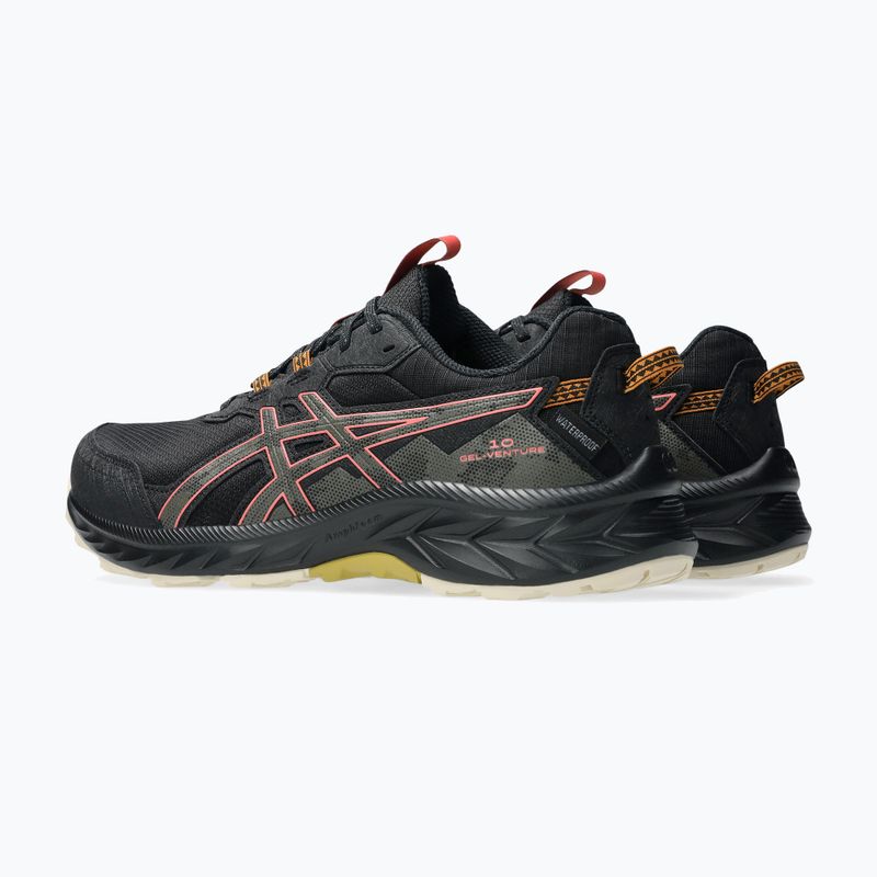 ASICS Gel-Venture 10 vízálló női futócipő fekete/barna kő 11