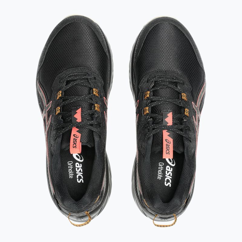 ASICS Gel-Venture 10 vízálló női futócipő fekete/barna kő 13