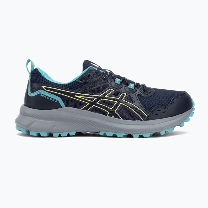 ASICS Trail Scout 3 éjfekete/búzasárga férfi futócipő 2