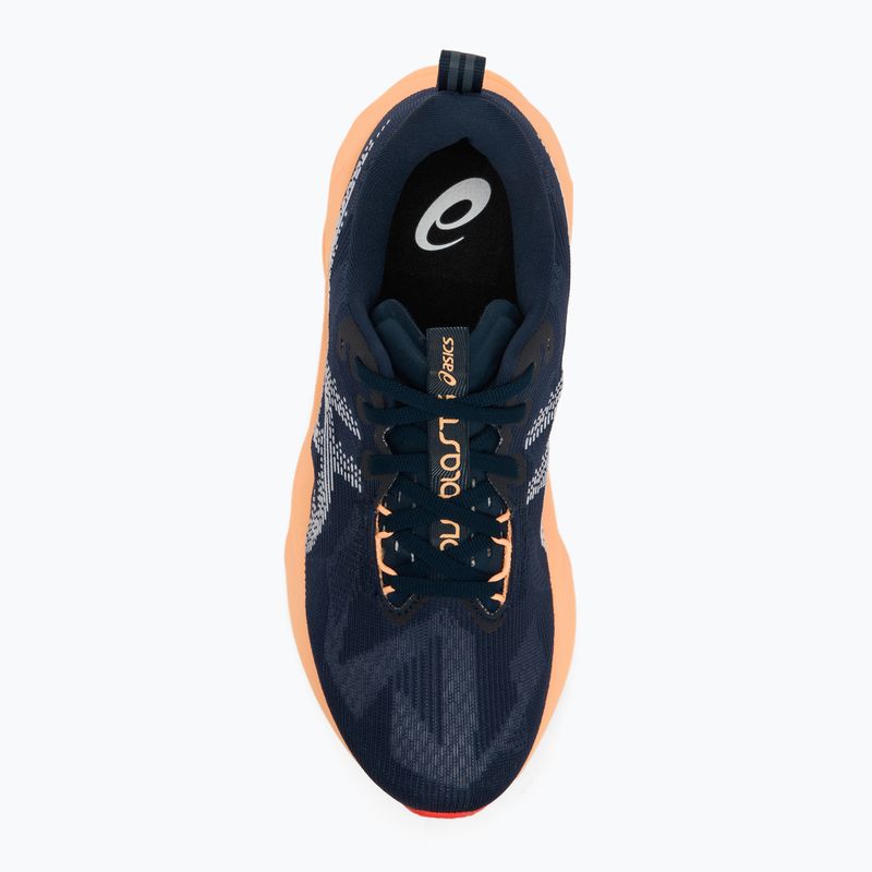 ASICS Novablast 5 éjfél/narancs fényű férfi futócipő 5