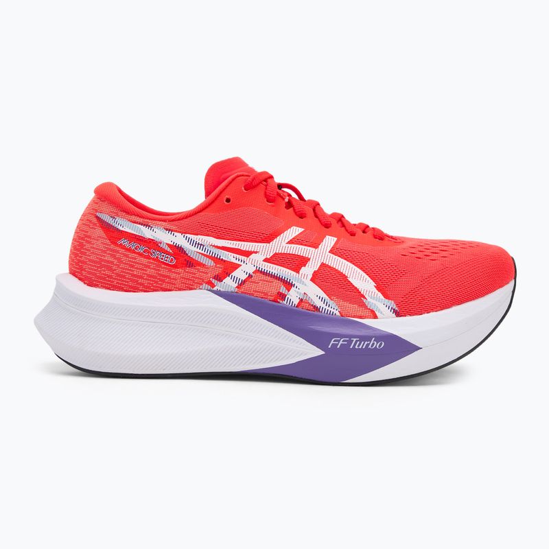 ASICS Magic Speed 4 flash piros/fehér férfi futócipők 2