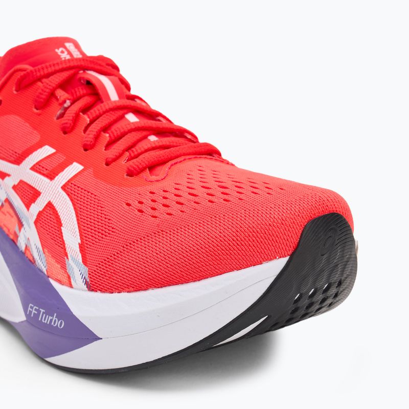 ASICS Magic Speed 4 flash piros/fehér férfi futócipők 7