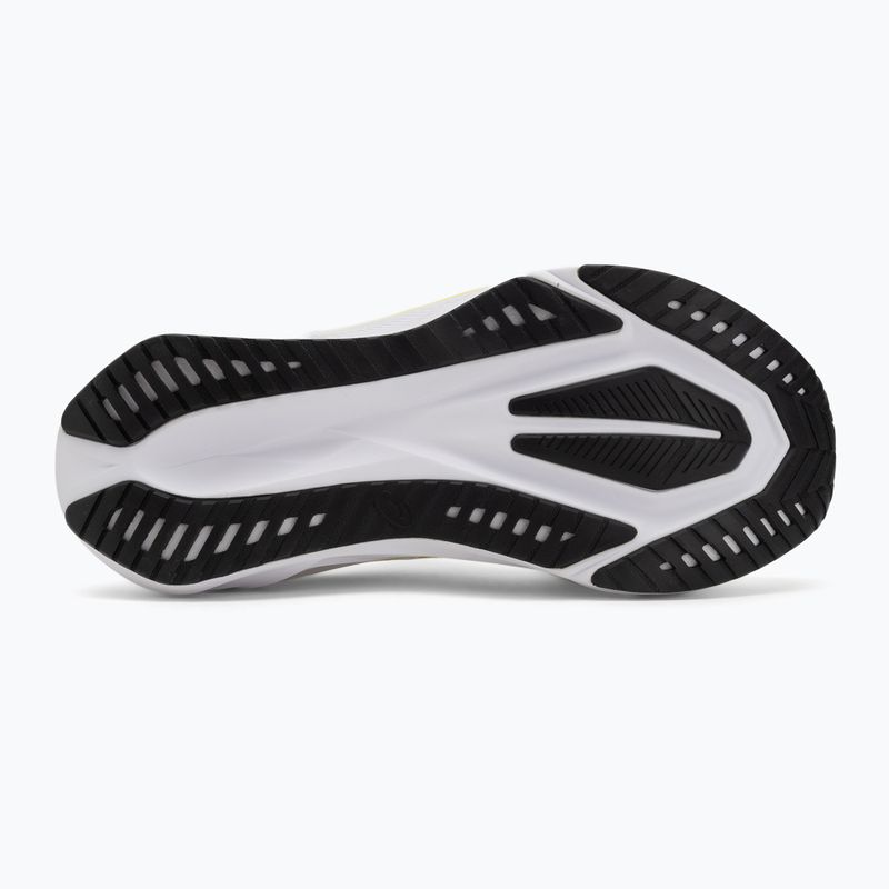ASICS Novablast 5 citromsárga/fehér férfi futócipő 4