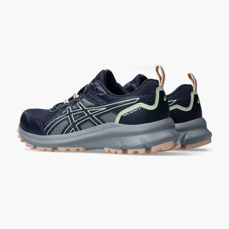 ASICS Trail Scout 3 éjfél/suttogó zöld női futócipő 4