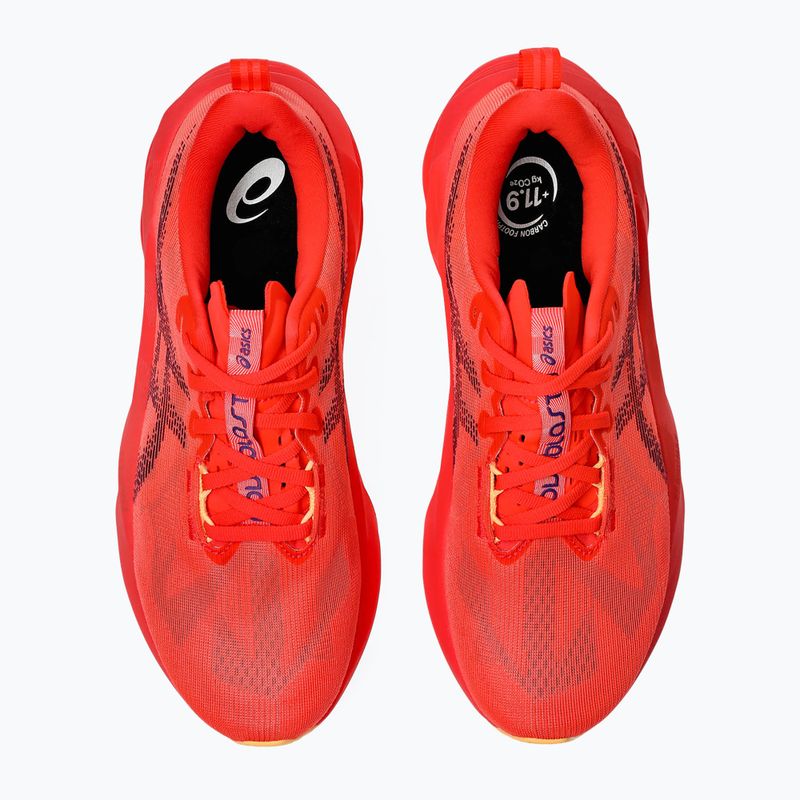 ASICS Novablast 5 férfi futócipő flash piros/edo lila 7