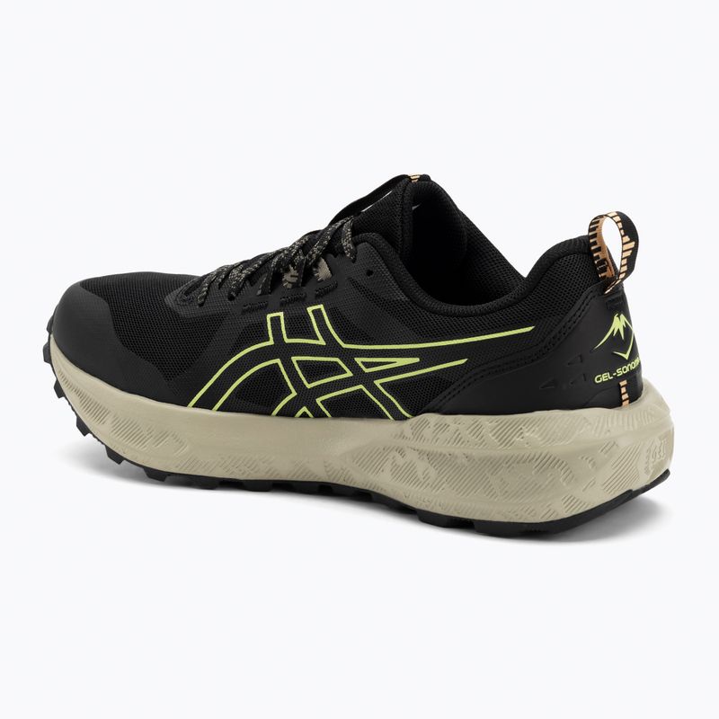 ASICS Gel-Sonoma 8 férfi futócipő fekete/lime zöld 3