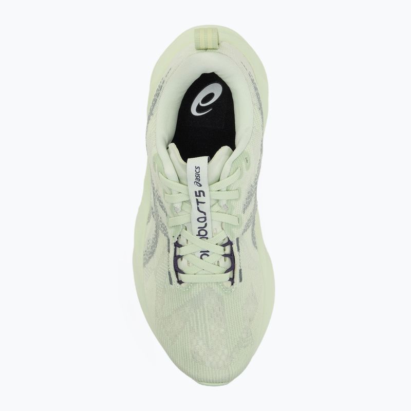 ASICS Novablast 5 női futócipő suttogó zöld/monument kék 5