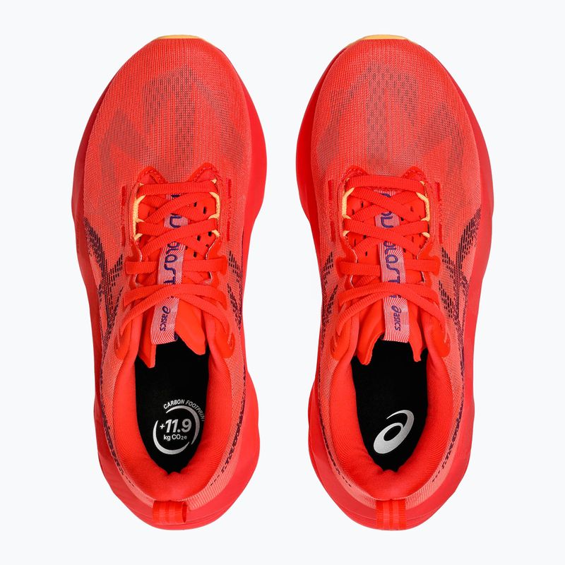 ASICS női futócipő Novablast 5 flash piros/edo lila 6