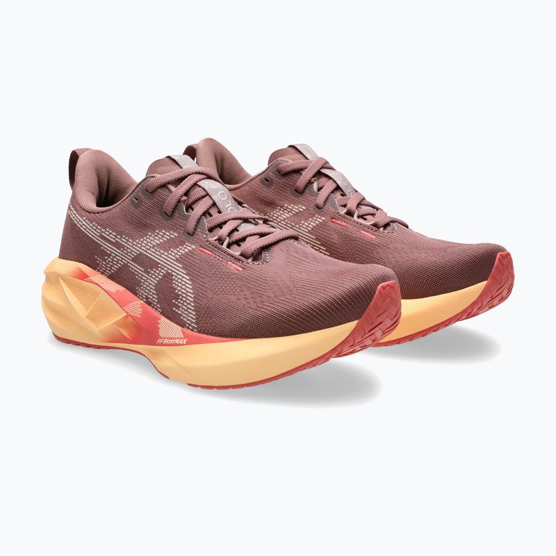 ASICS Novablast 5 női futócipő rubble red/fawn 3
