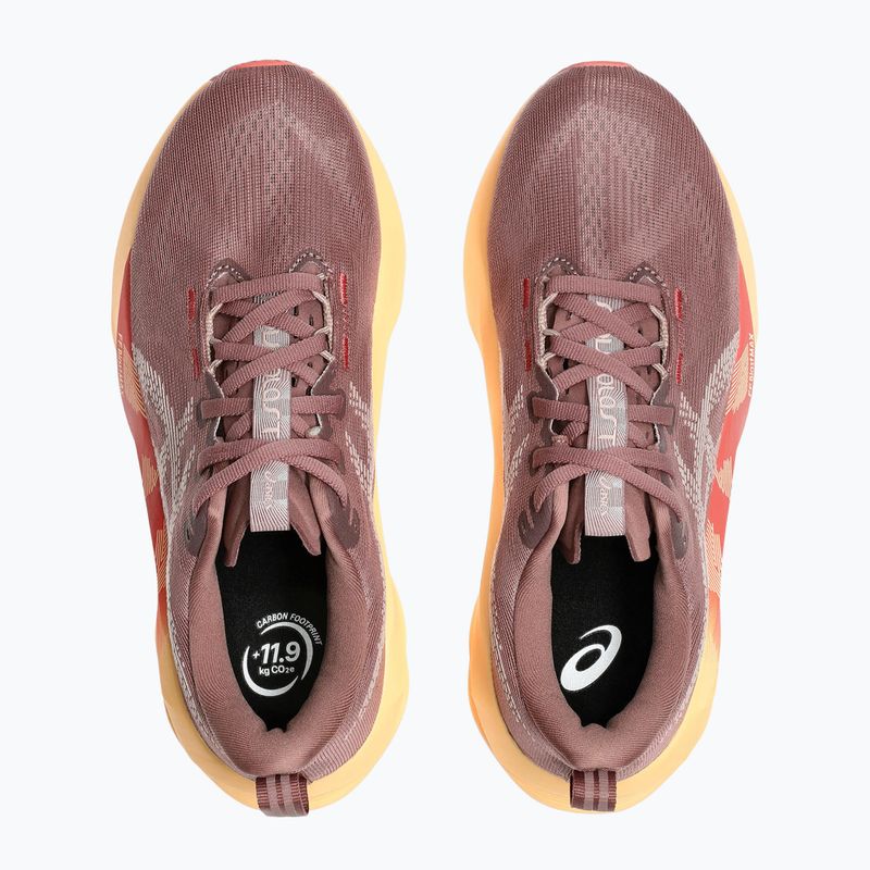ASICS Novablast 5 női futócipő rubble red/fawn 6