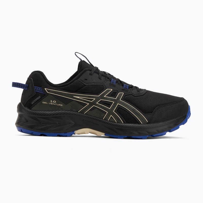 ASICS Gel-Venture 10 vízálló férfi futócipő fekete/barna kő 2