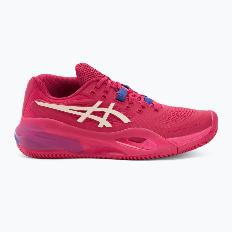 Női teniszcipő Asics Gel-Resolution X Clay W világos rózsaszín/krém 2