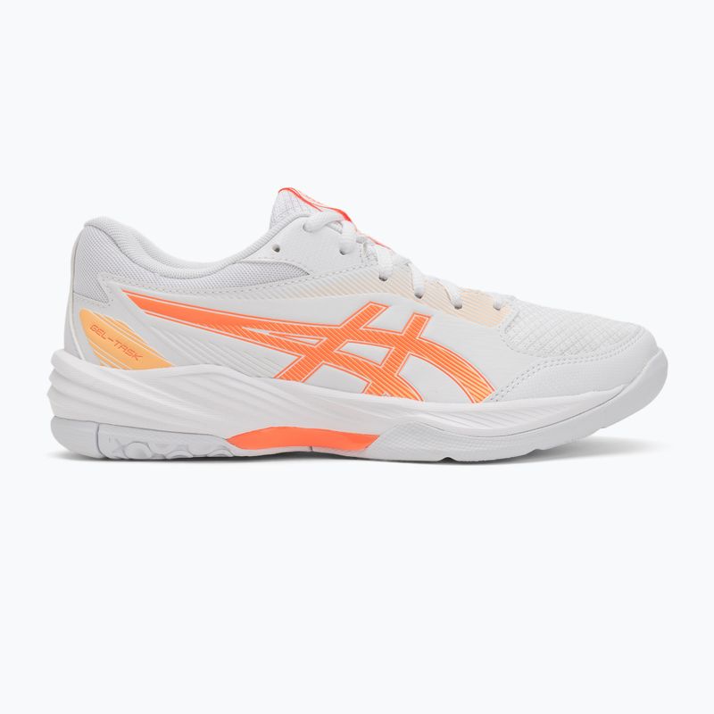 ASICS női cipők Gel-Task 4 fehér/élénk korall 2
