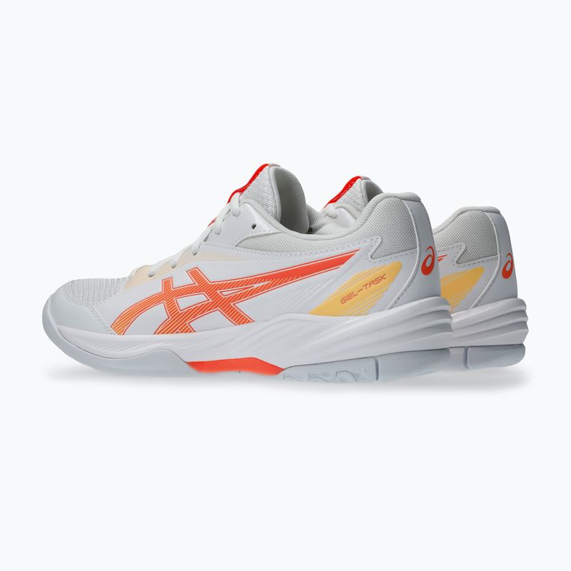 ASICS női cipők Gel-Task 4 fehér/élénk korall 4