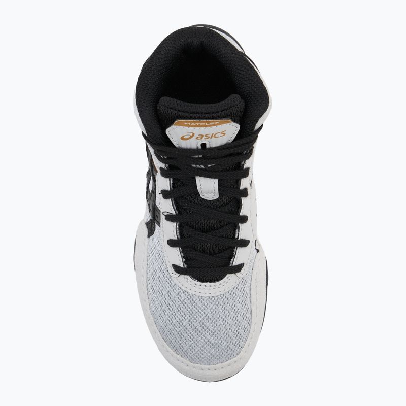 ASICS Matflex 7 GS beton/fekete gyermek birkózócipő 5