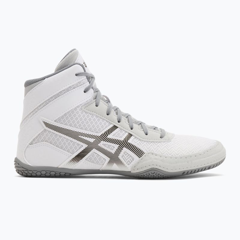 ASICS Matcontrol 3 fehér/pisztolymetál birkózócipő 2