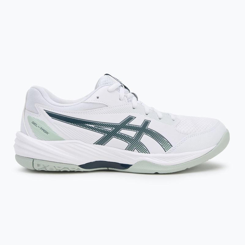 ASICS férfi cipő Gel-Task 4 fehér/tranquil teal 2