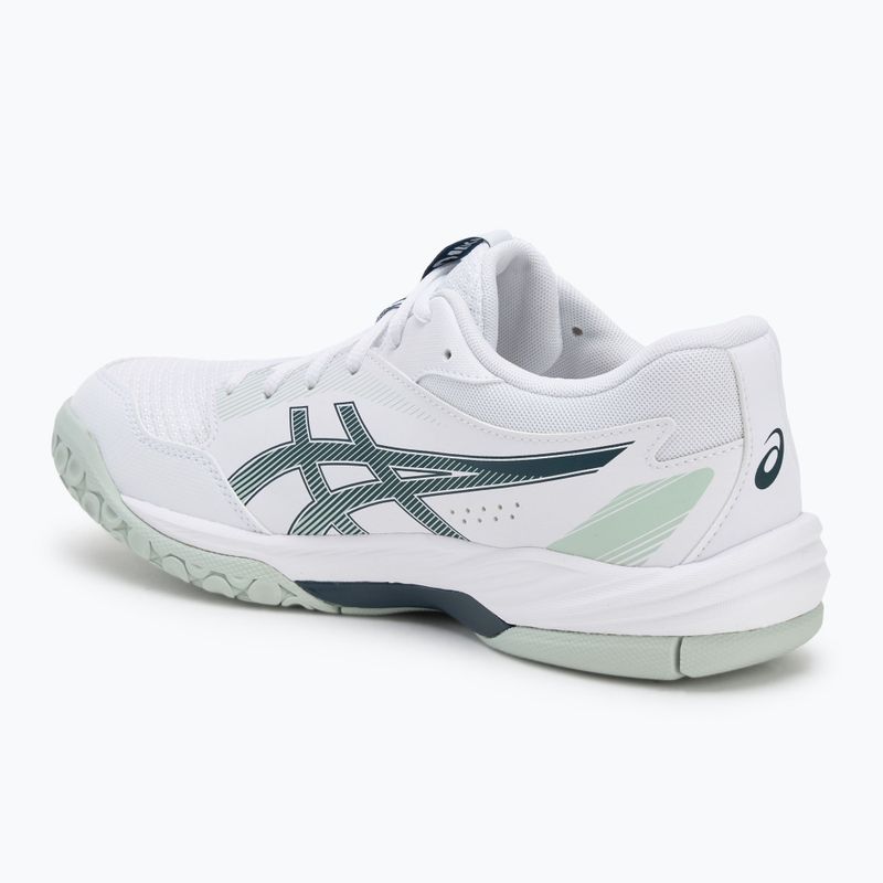 ASICS férfi cipő Gel-Task 4 fehér/tranquil teal 3