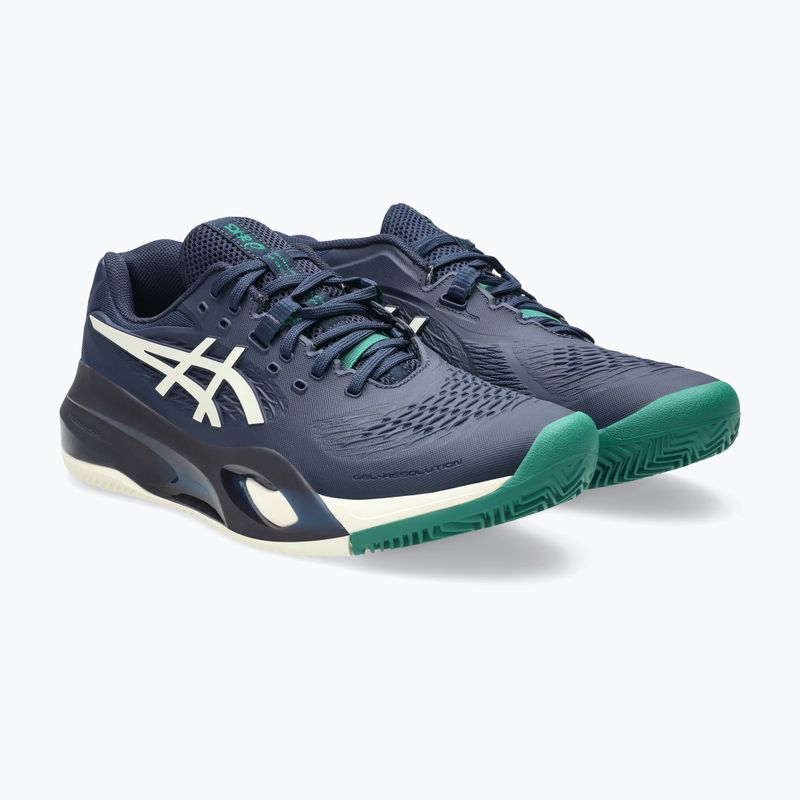 Férfi teniszcipő Asics Gel-Resolution X Clay midnight/cream 3