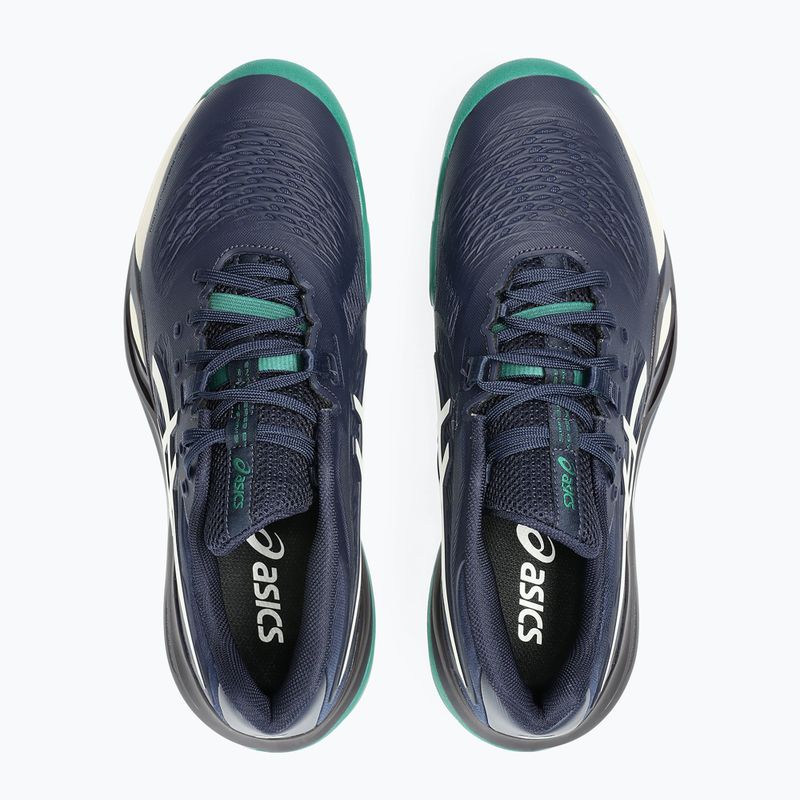 Férfi teniszcipő Asics Gel-Resolution X Clay midnight/cream 6