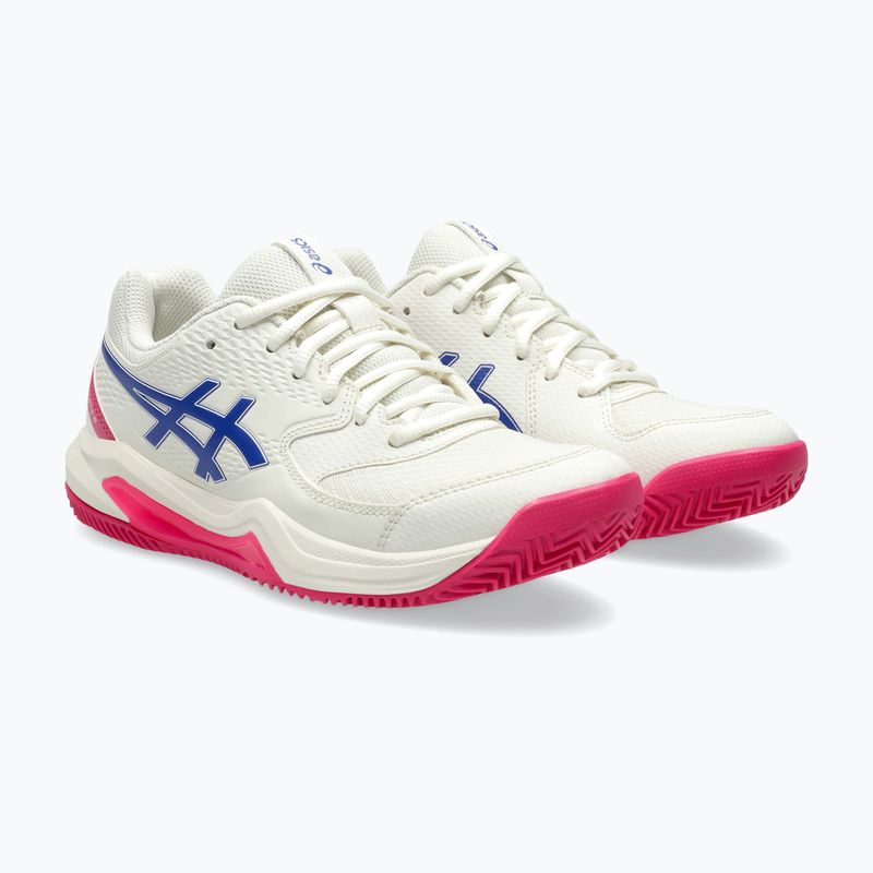 Női teniszcipő Asics Gel-Dedicate 8 Clay W krém/sötét kobalt 3