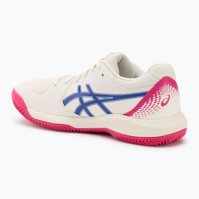 Női teniszcipő Asics Gel-Dedicate 8 Clay W krém/sötét kobalt 3