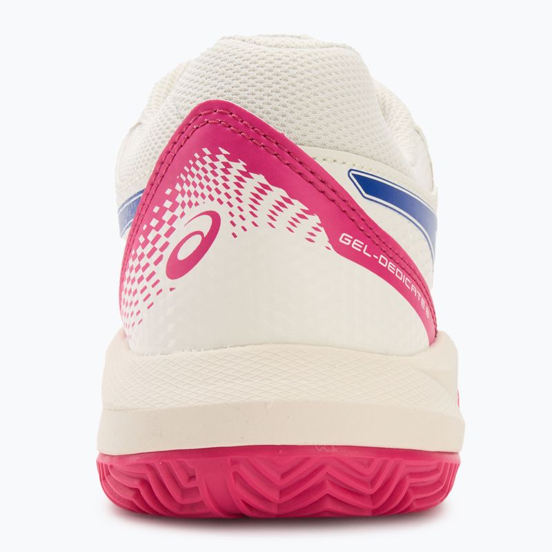 Női teniszcipő Asics Gel-Dedicate 8 Clay W krém/sötét kobalt 6