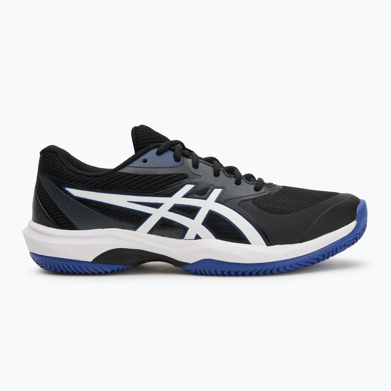 Férfi teniszcipő Asics Game FF Clay fekete/fehér 2