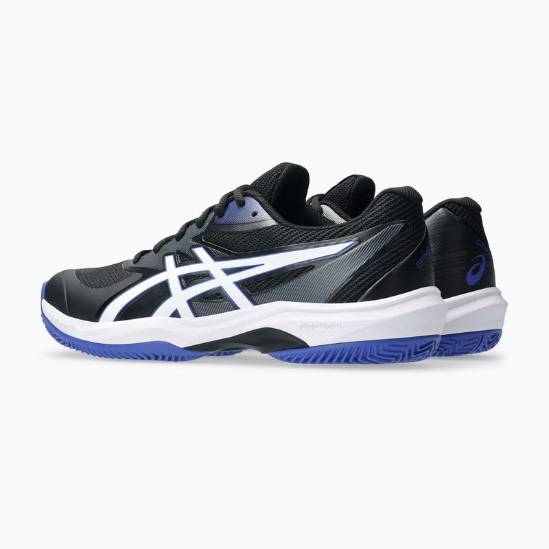Férfi teniszcipő Asics Game FF Clay fekete/fehér 4