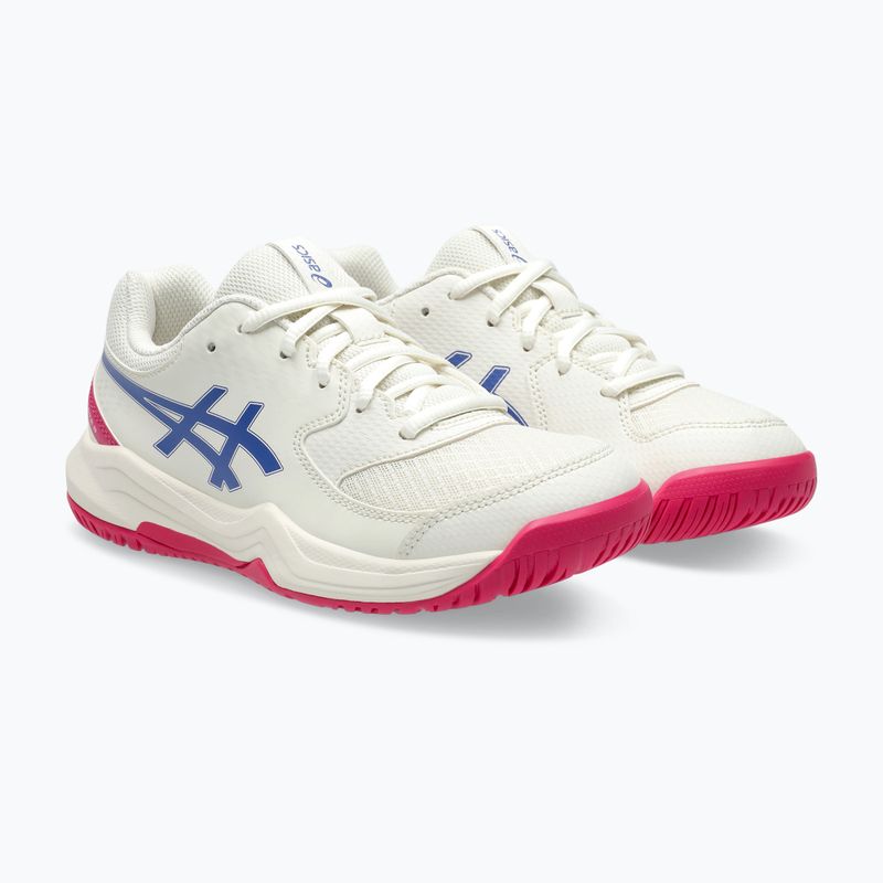 Asics Gel-Dedicate 8 GS Jr krém/sötét kobalt gyermek teniszcipő 3