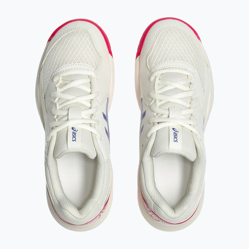 Asics Gel-Dedicate 8 GS Jr krém/sötét kobalt gyermek teniszcipő 6