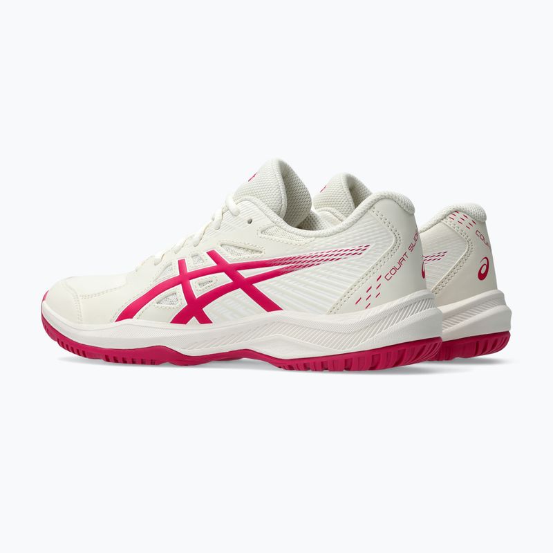 Női teniszcipő Asics Court Slide 4 W krém/világos rózsa 4