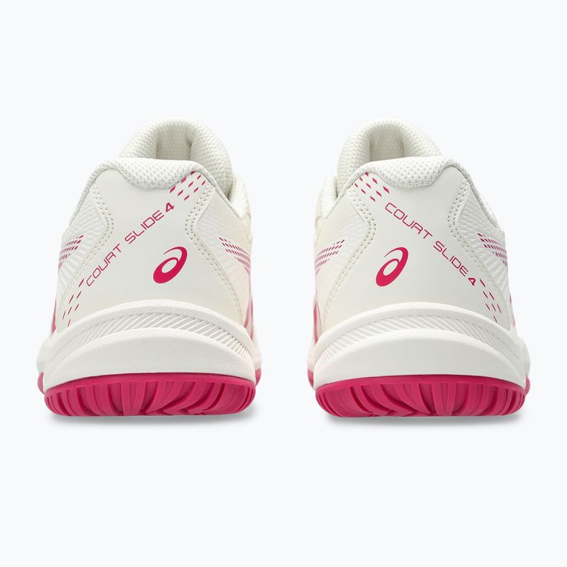 Női teniszcipő Asics Court Slide 4 W krém/világos rózsa 5