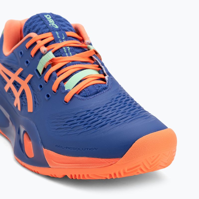 ASICS Gel-Resolution X férfi evezős cipő sötét kobalt/élénk korall 7