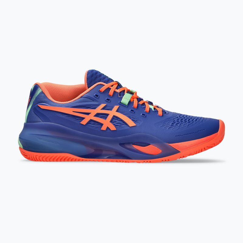 ASICS Gel-Resolution X férfi evezős cipő sötét kobalt/élénk korall 8