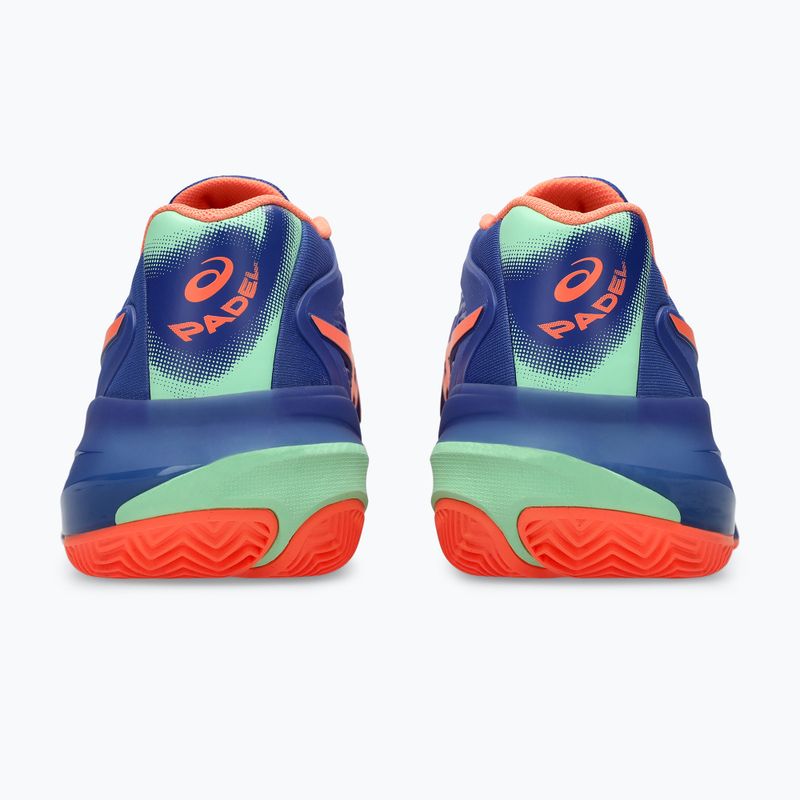 ASICS Gel-Resolution X férfi evezős cipő sötét kobalt/élénk korall 12