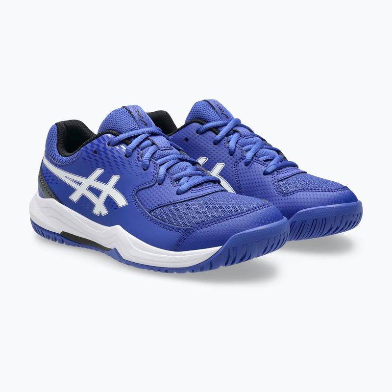 Asics Gel-Dedicate 8 GS Jr gyermek teniszcipő sötét kobalt/fehér 3