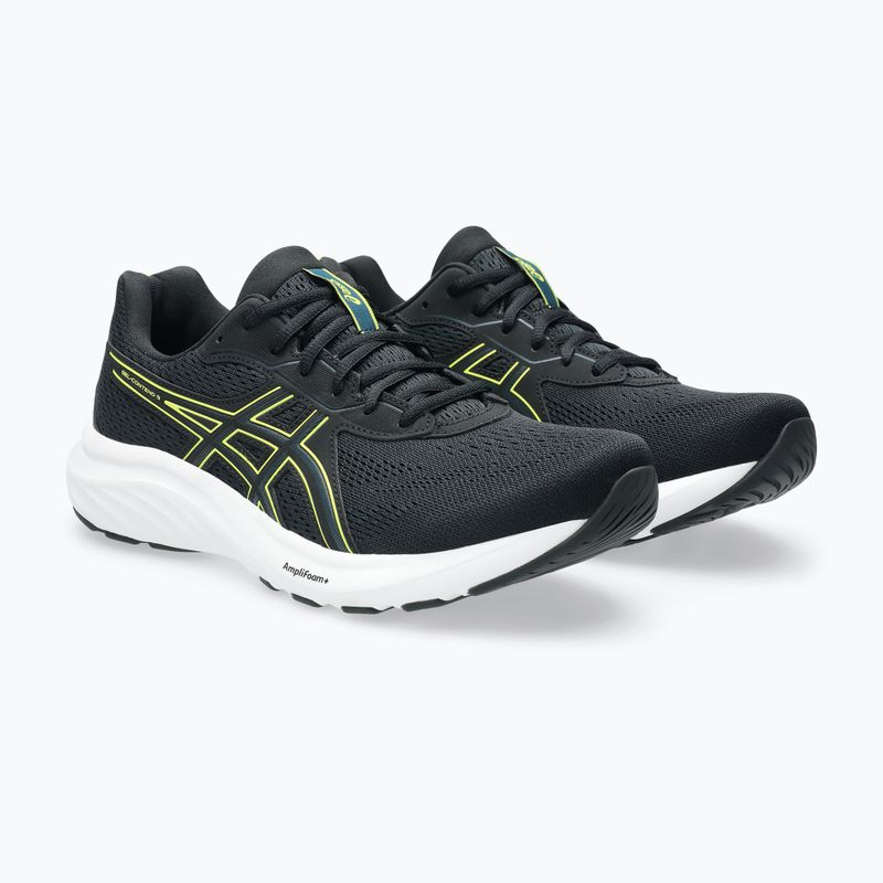 ASICS Gel-Contend 9 férfi futócipő fekete/citron 3