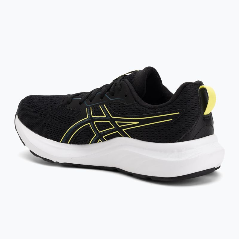 ASICS Gel-Contend 9 férfi futócipő fekete/citron 3