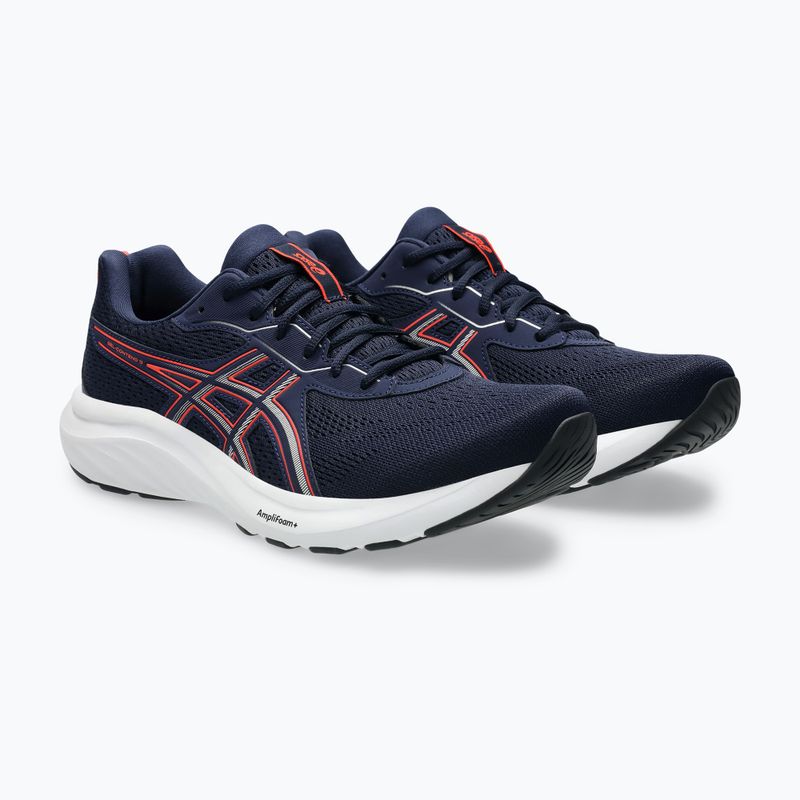ASICS Gel-Contend 9 éjfél/vörös férfi futócipő 3
