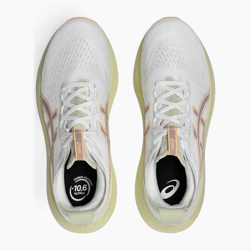 ASICS Gel-Nimbus 27 férfi futócipő fehér/fawn 6