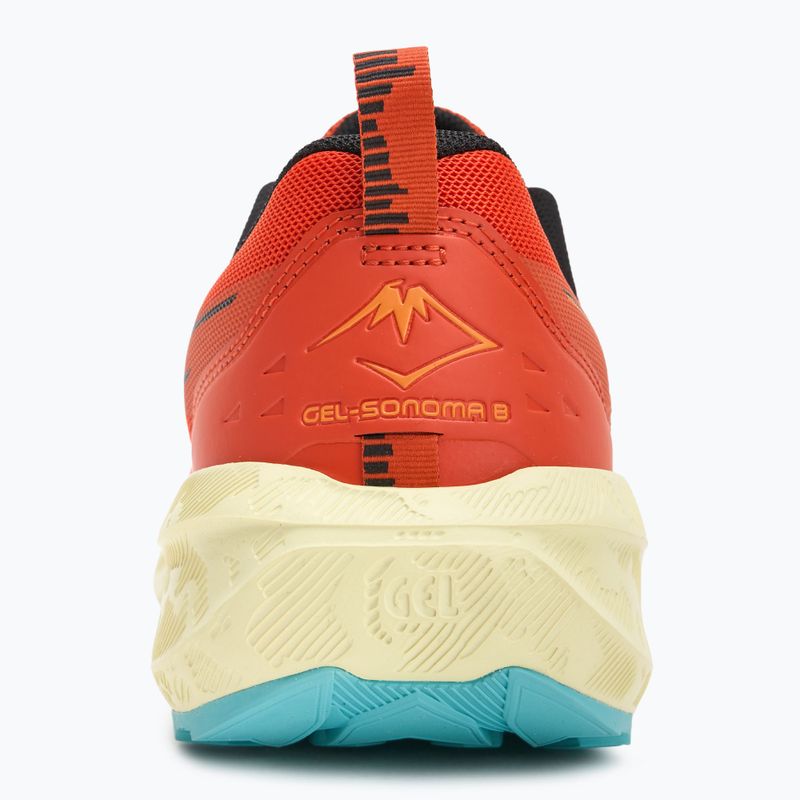 ASICS férfi futócipő Gel-Sonoma 8 piros agyag/fekete 6