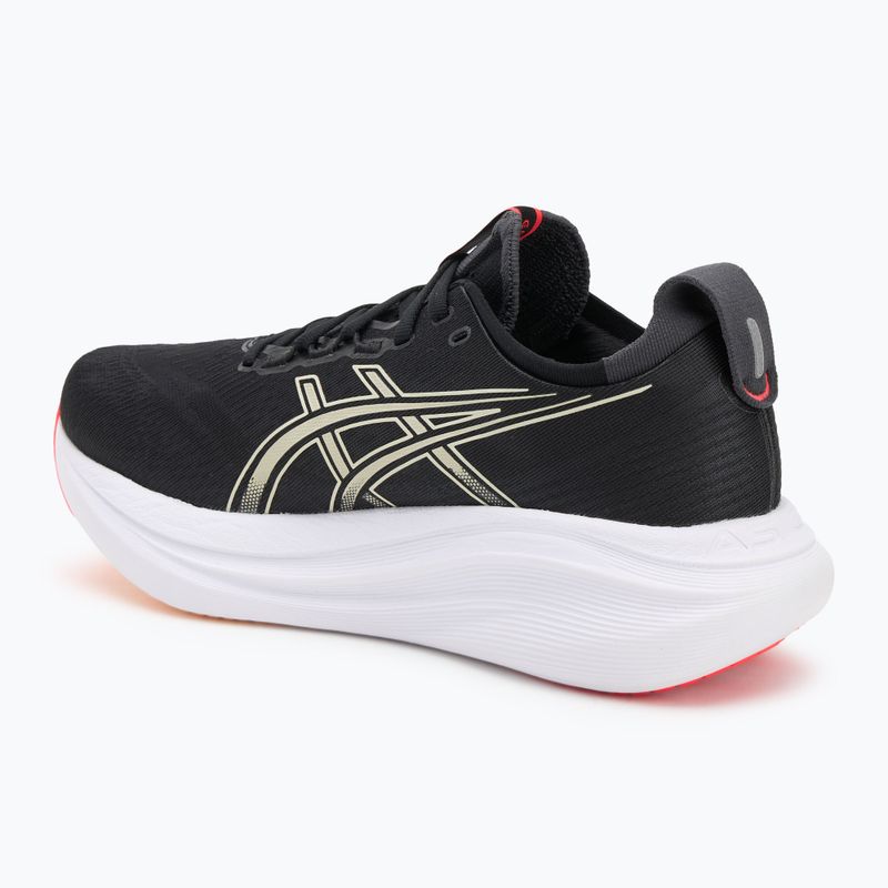 ASICS Gel-Nimbus 27 férfi futócipő fekete/kakk színű 3