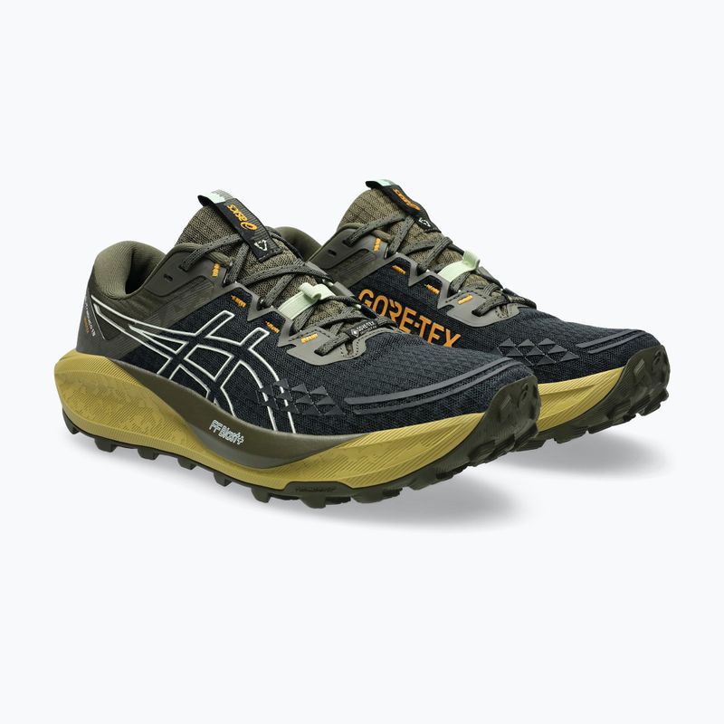 ASICS Gel-Trabuco 13 GTX férfi futócipő fekete/suttogó zöld 10