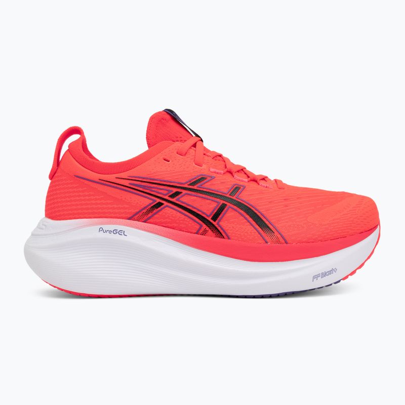 ASICS Gel-Nimbus 27 férfi futócipő flash piros/fekete 2