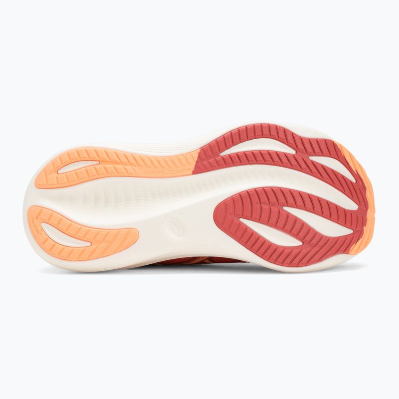 Asics Gel-Nimbus 27 női futócipő sötét rózsaszín agyag/narancs izzó 4