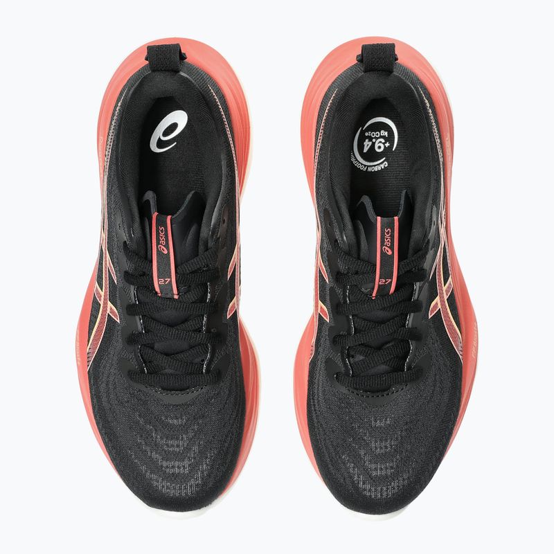 ASICS Gel-Cumulus 27 női futócipő fekete/narancssárga ragyogás 14